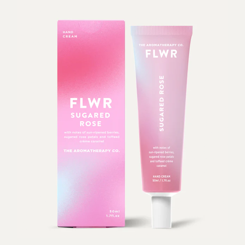 The Aromatherapy Co FLWR Sugared Rose Hand Cream 50ml