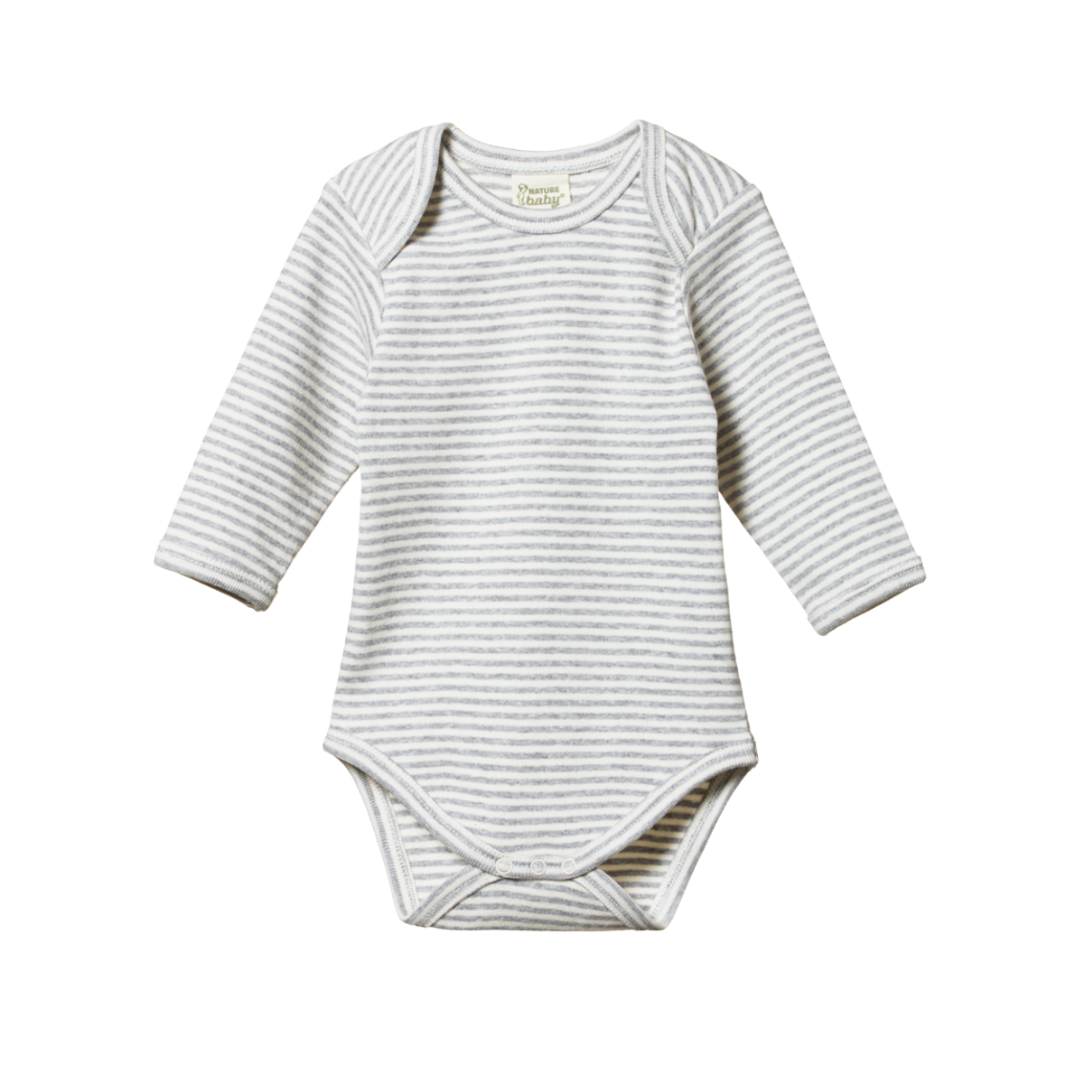 Nature baby organic long sleeve bodysuit giftbox boutique