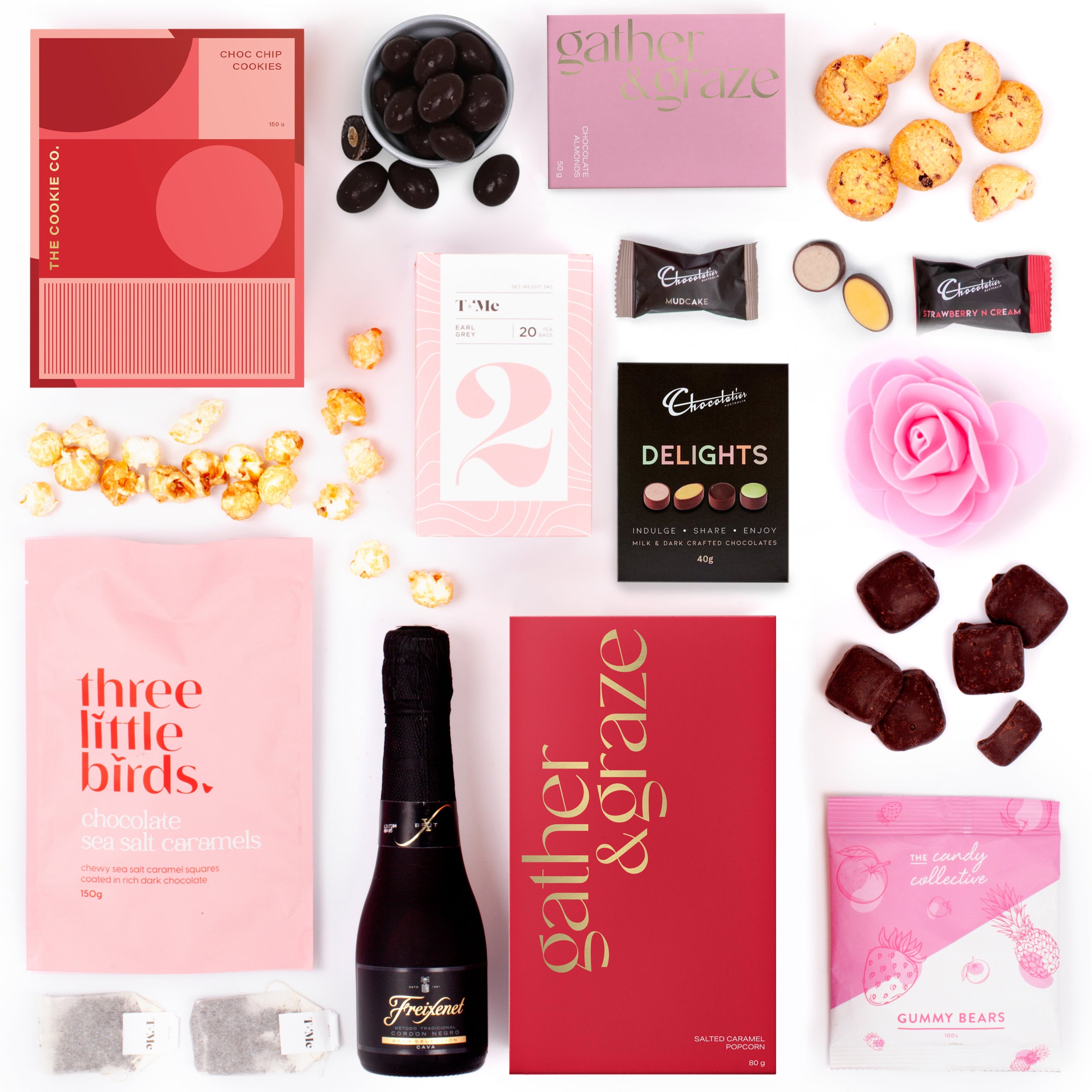 Sweet Treats, Chocolate & Cookies Gift Basket | Giftbox Boutique