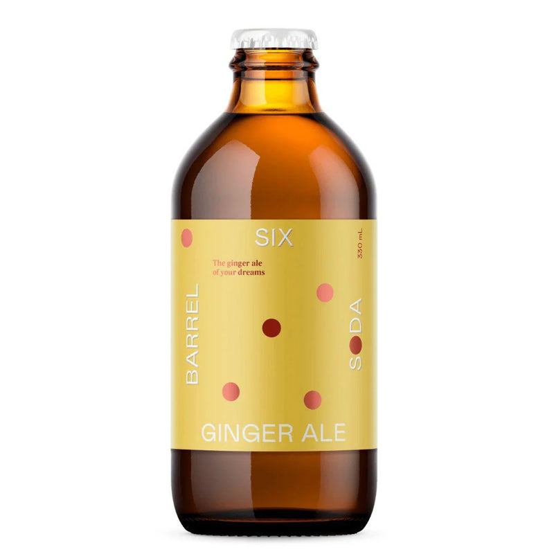 Six Barrel Ginger Ale Soda 330ml