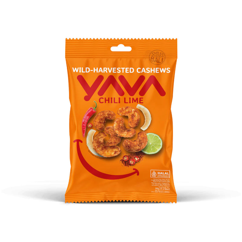 YAVA Chili Lime Cashews 35g