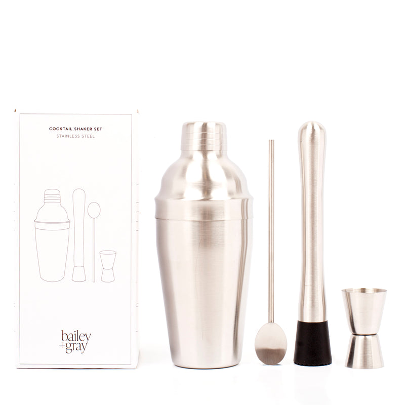 Bailey + Gray Cocktail Shaker Set