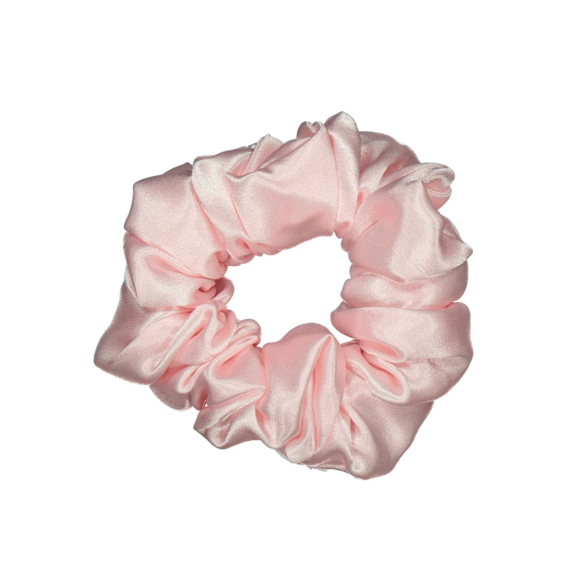 VEYA Satin Scrunchie Blush Pink