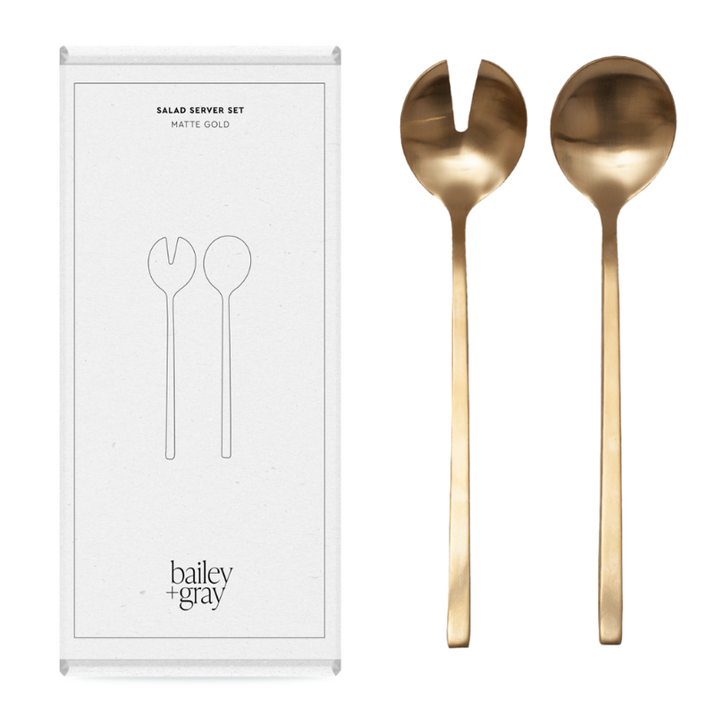 Bailey + Gray Salad Server Set