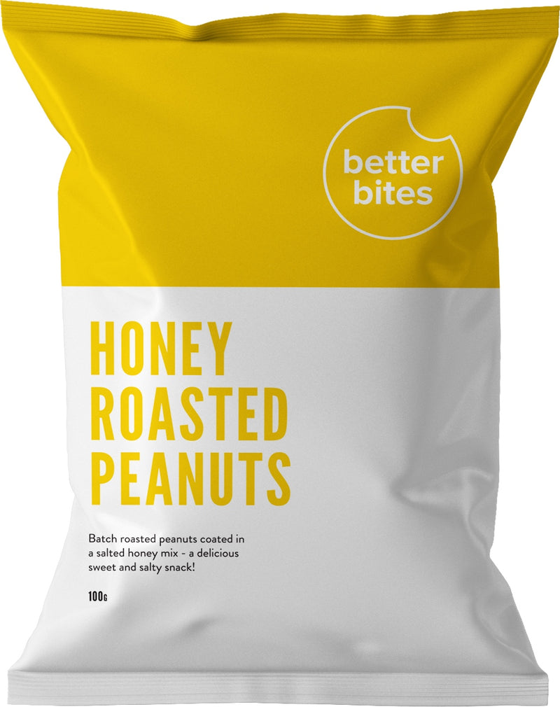 Better Bites Honey Roasted Peanuts 100g