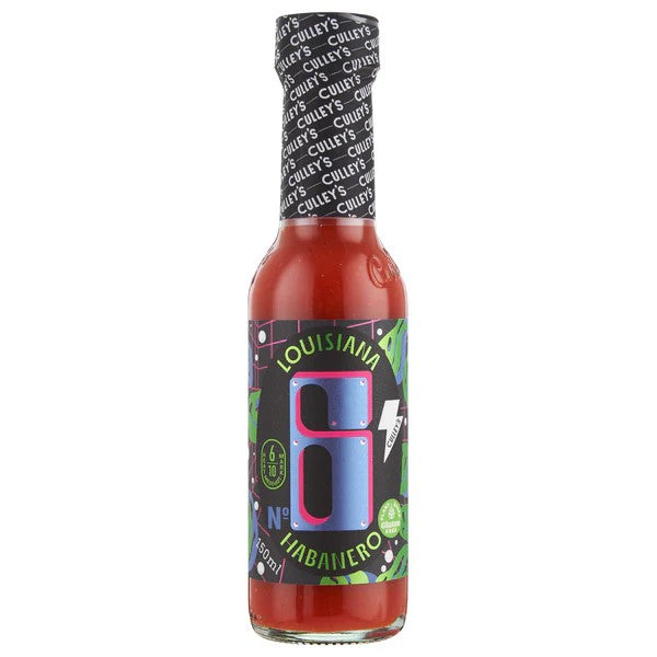 Culleys No6 Louisiana Habanero Hot Sauce 150ml