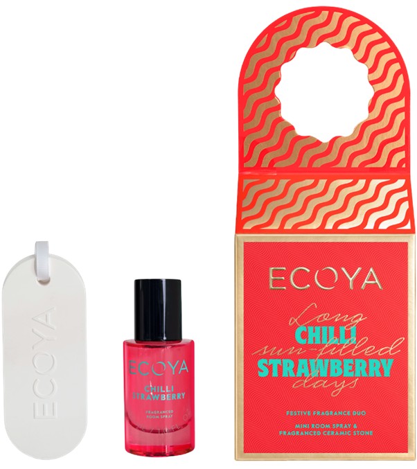ECOYA Festive Fragrance Duo - Chilli Strawberry