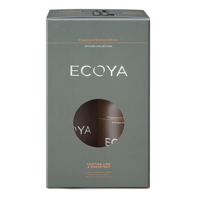 ECOYA Kitchen Gift Set Tahitian Lime & Grapefruit