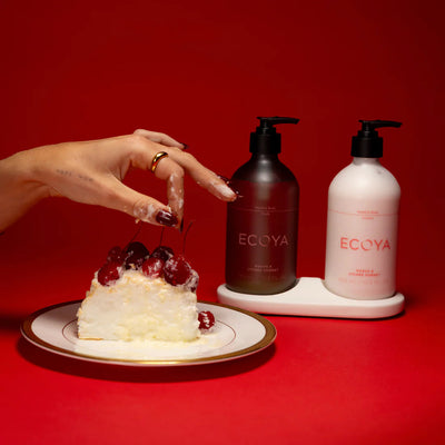ECOYA Bathroom Gift Set - Guava & Lychee Sorbet