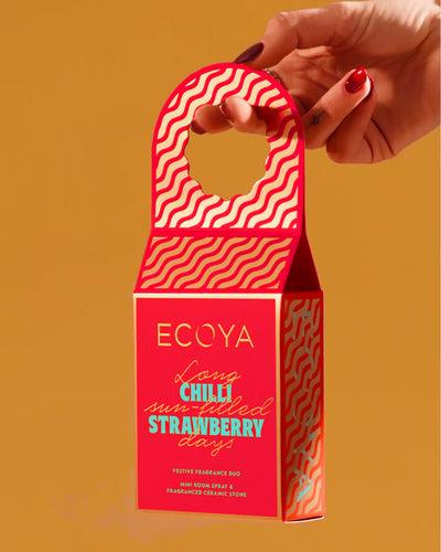 ECOYA Festive Fragrance Duo - Chilli Strawberry