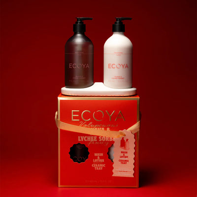 ECOYA Bathroom Gift Set - Guava & Lychee Sorbet
