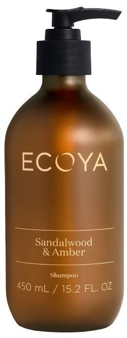 ECOYA Shampoo Sandalwood & Amber 450ml