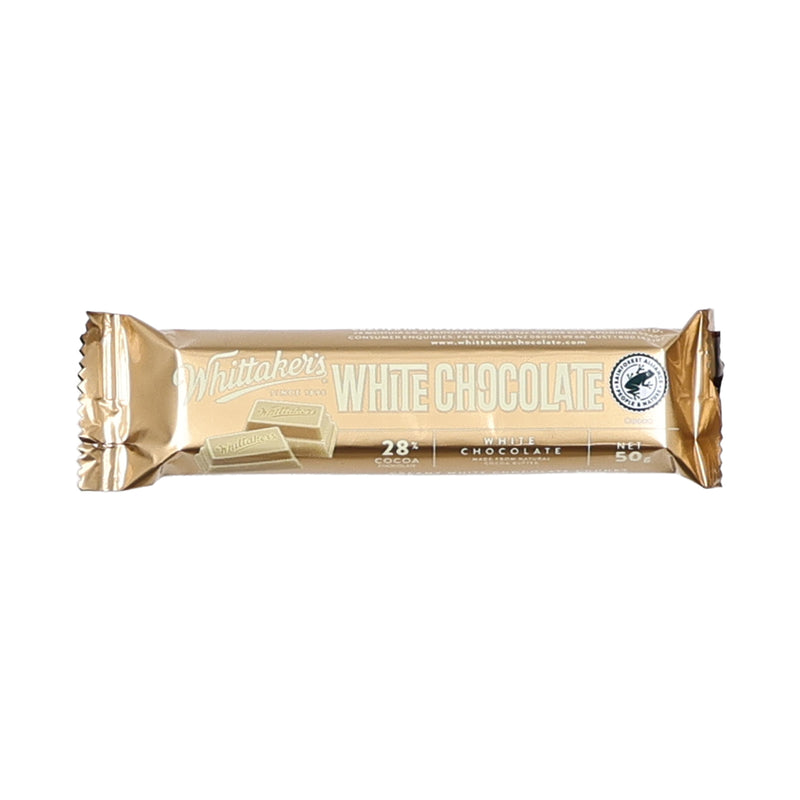 Whiteakers Whittakers White Chocolate Chunk Bar 50g – Giftbox Boutique