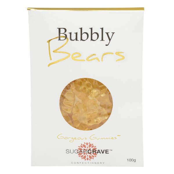 Herb & Spice Mill Sugar Crave Bubbly Gummy Bears 100g