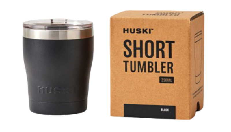 Huski Short Tumbler 2.0 - Black