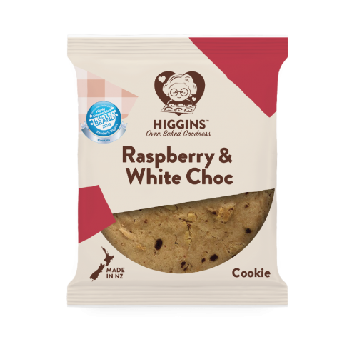 Mrs Higgins Raspberry White Chocolate Cookie 85g