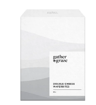 Gather & Graze Gourmet Wafer Bites Double Cheese 80g