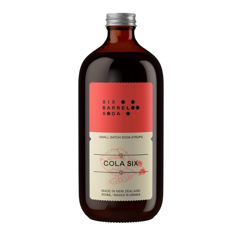 Six Barrel Cola Syrup 500ml