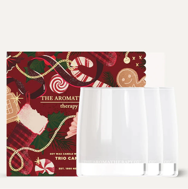 The Aromatherapy Co. Therapy Range Trio Candle Gift Set - Balance, Unwind & Uplift