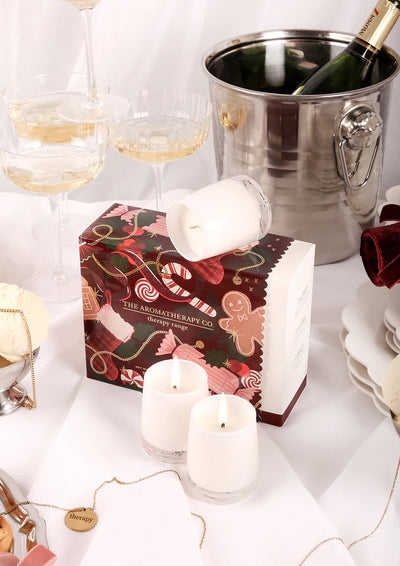 The Aromatherapy Co. Therapy Range Trio Candle Gift Set - Balance, Unwind & Uplift