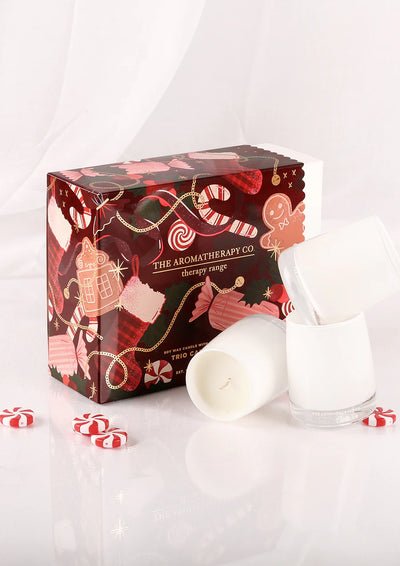 The Aromatherapy Co. Therapy Range Trio Candle Gift Set - Balance, Unwind & Uplift