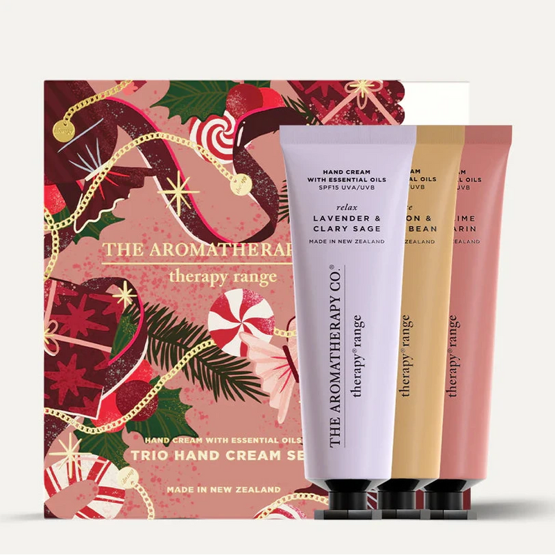 The Aromatherapy Co. Therapy Range Trio Hand Cream Gift Set - Relax, Balance & Uplift