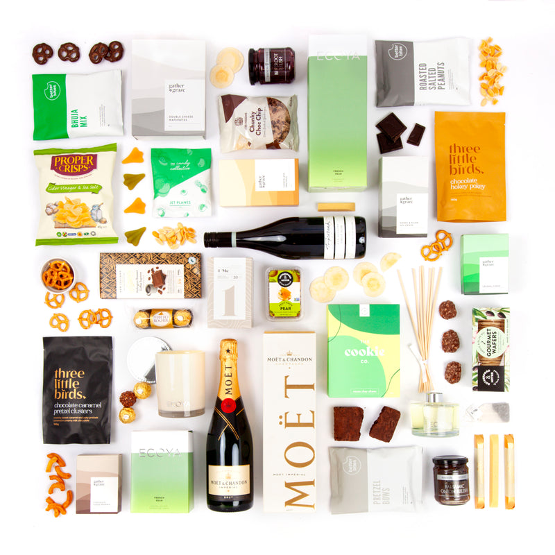 Extravagant Champagne, Wine & Ecoya Celebration Gift Box