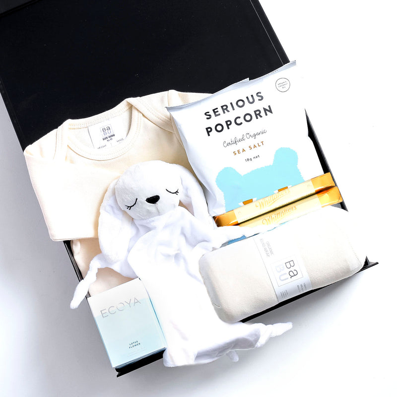 Newborn Baby Boy Gift Hamper Basket