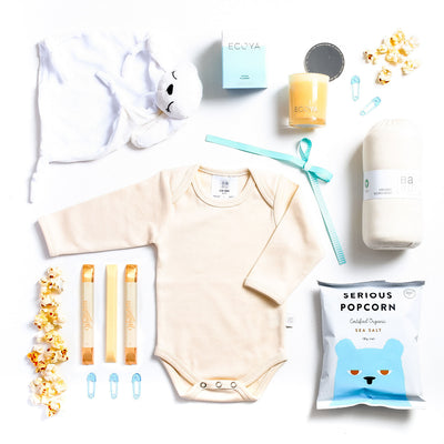 Babu & Ecoya Midwife Gift Box For Mum & Baby Boy