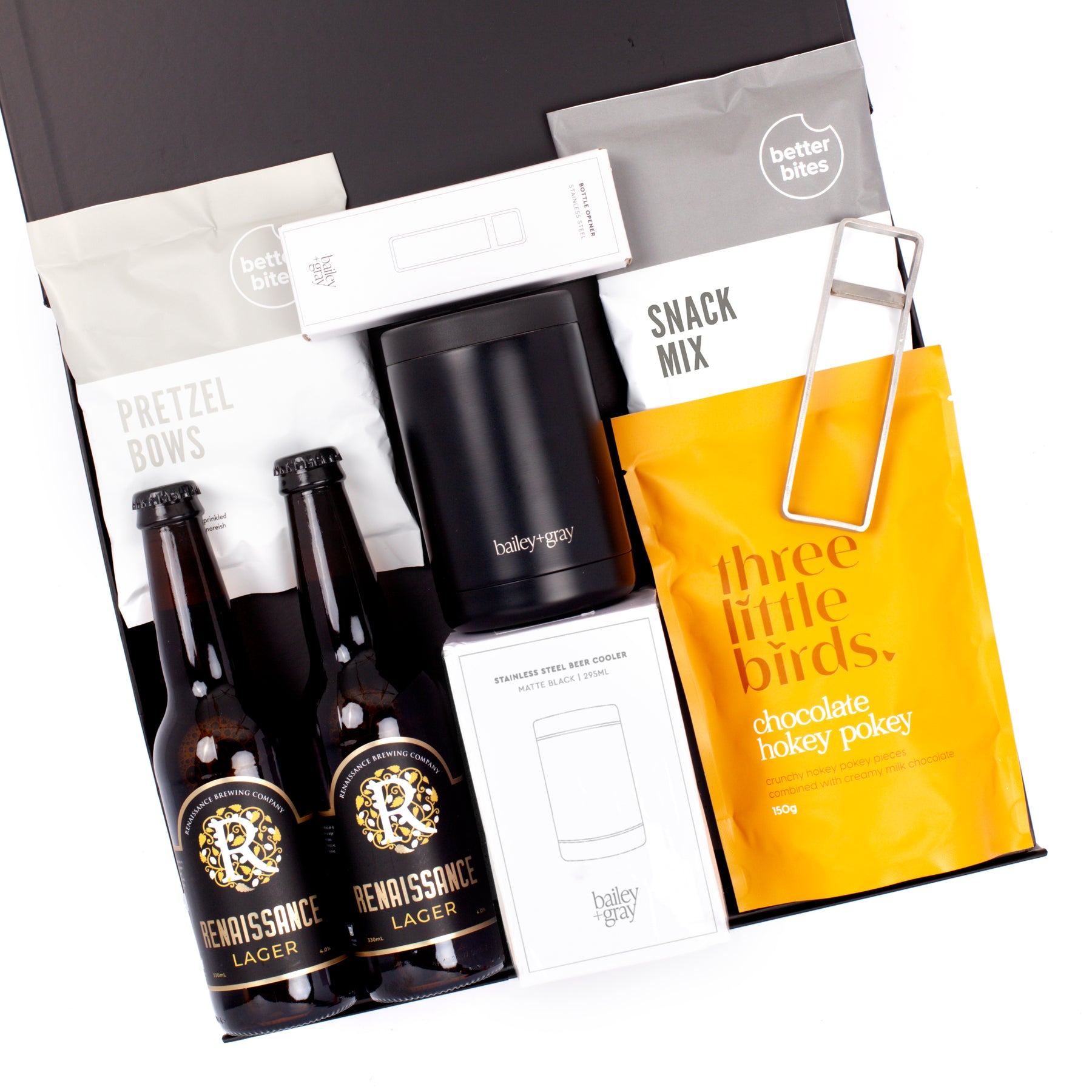 Brew Box Ramon Brew Box, Craft Beer & Stainless Steel Beer Cooler Gift | Giftbox Boutique