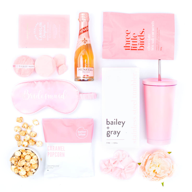 Pink Themed Bridal Party Gift