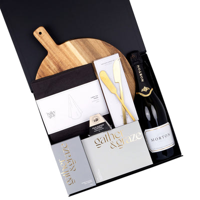 Luxury Celebration Gift Hamper with Champagne and Cheese Board