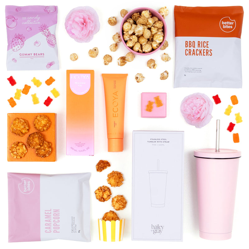 The Citrus & Sunshine Gift Box with ECOYA Hand Cream and Gourmet Treats – Giftbox Boutique NZ