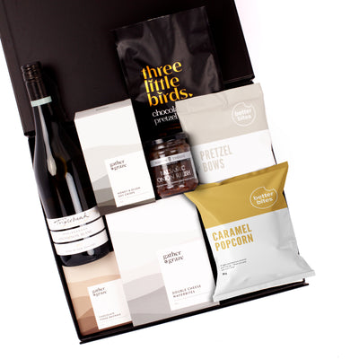 The Congratulations Wine and Snacks Gift Hamper