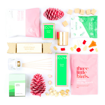 Ecoya & Treats Fresh Pine Gift Basket