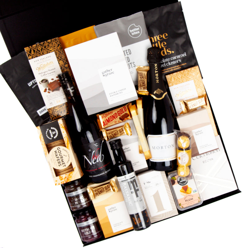 Gold Themed Anniversary Celebration Gift Pack