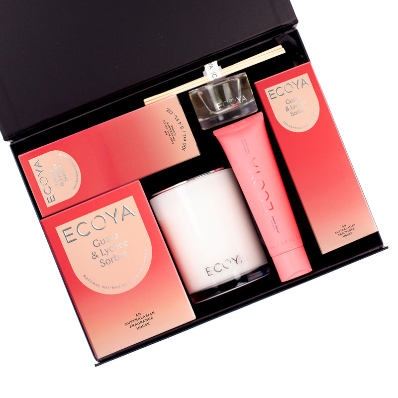 The Guava and Lychee Sorbet - Deluxe ECOYA Gift Hamper