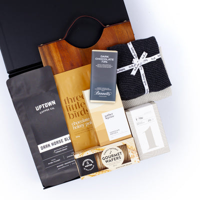 The Home Essentials - Kitchenwares, Coffee & Snacks Gift Box