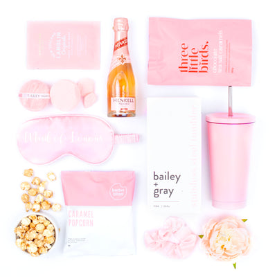 Pink Pamper Maid of Honour Gift