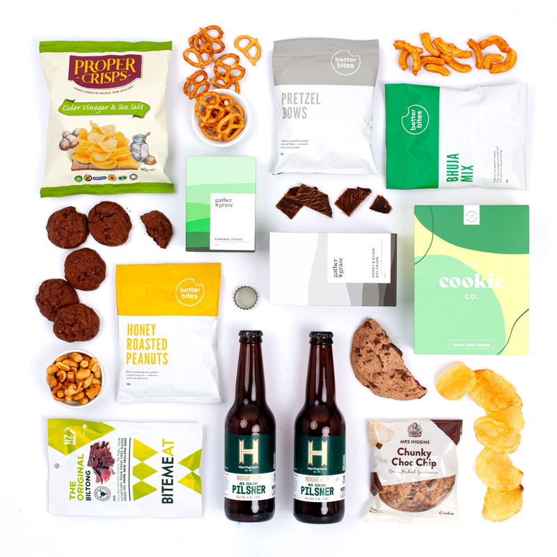 Harringtons Beer & Snacks Birthday Gift Pack For Men