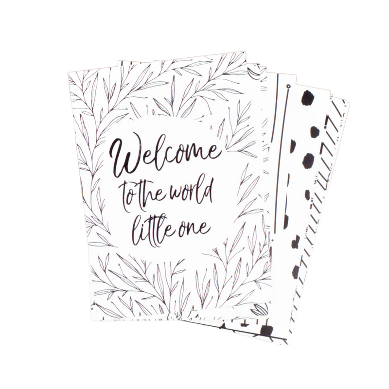 The Lilybug Project Baby Milestone cards x25