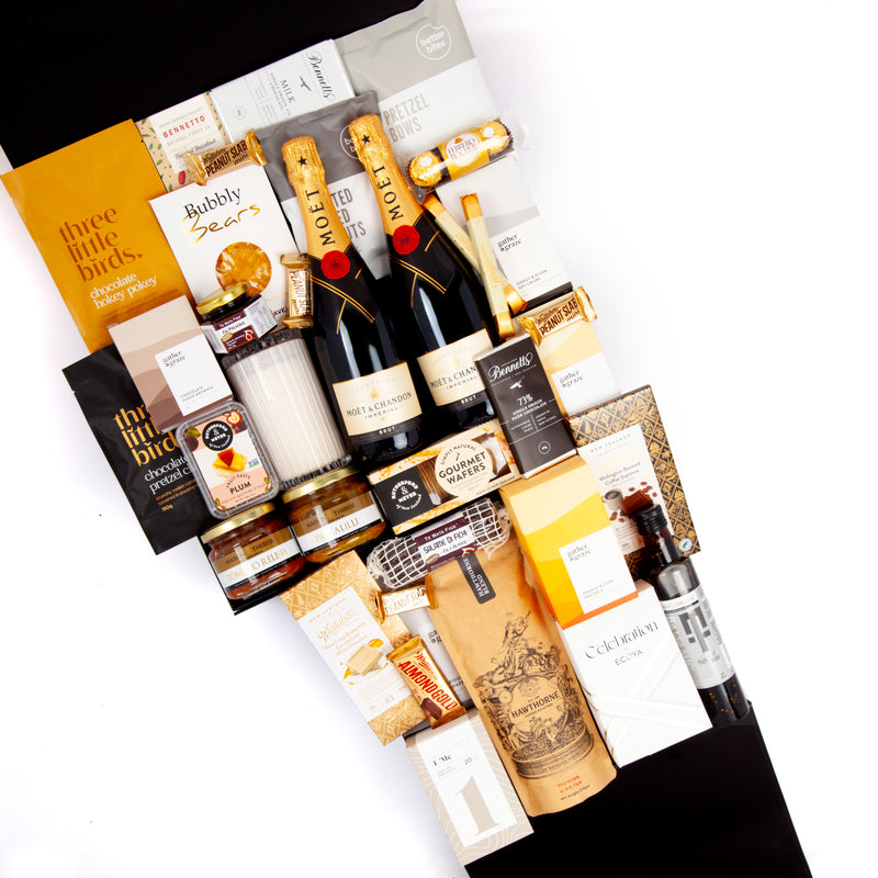 Moet Champagne, Ecoya, Chocolate & Treats Luxury Real Estate Celebration Gift Hamper