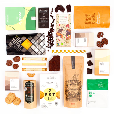 Tea, Coffee, Chocolate & Cookies Morning Tea Office Staff Gift Box