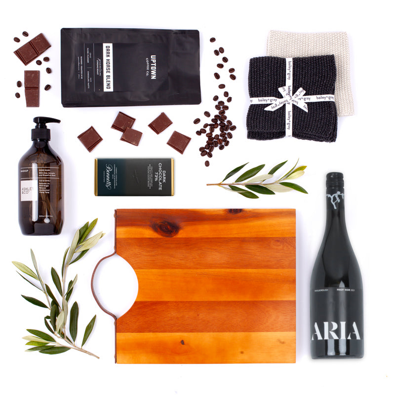 Ashley & Co, Wine & Coffee Congratulations Gift Package For Real Estate Settlement