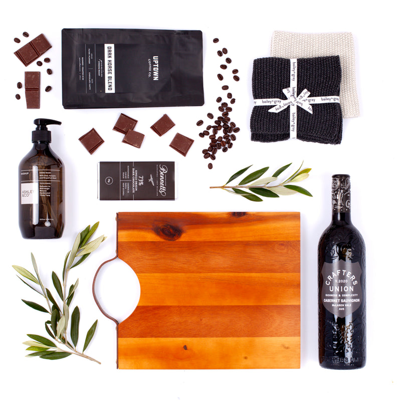 Ashley & Co, Wine & Coffee Congratulations Gift Package For Real Estate Settlement