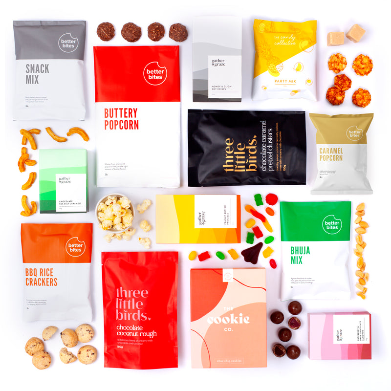 Sweet Treats & Savoury Snacks Thank You Gift Hamper For A Family