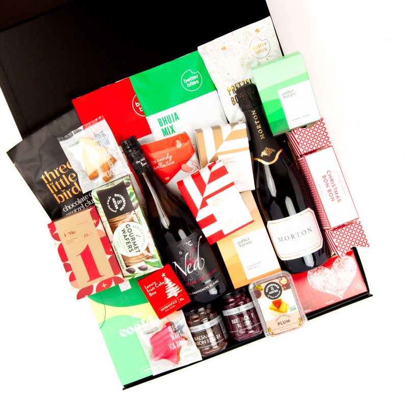 White Wine Christmas Large Gift Box