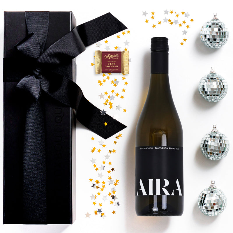 Wine bottle labeled &
