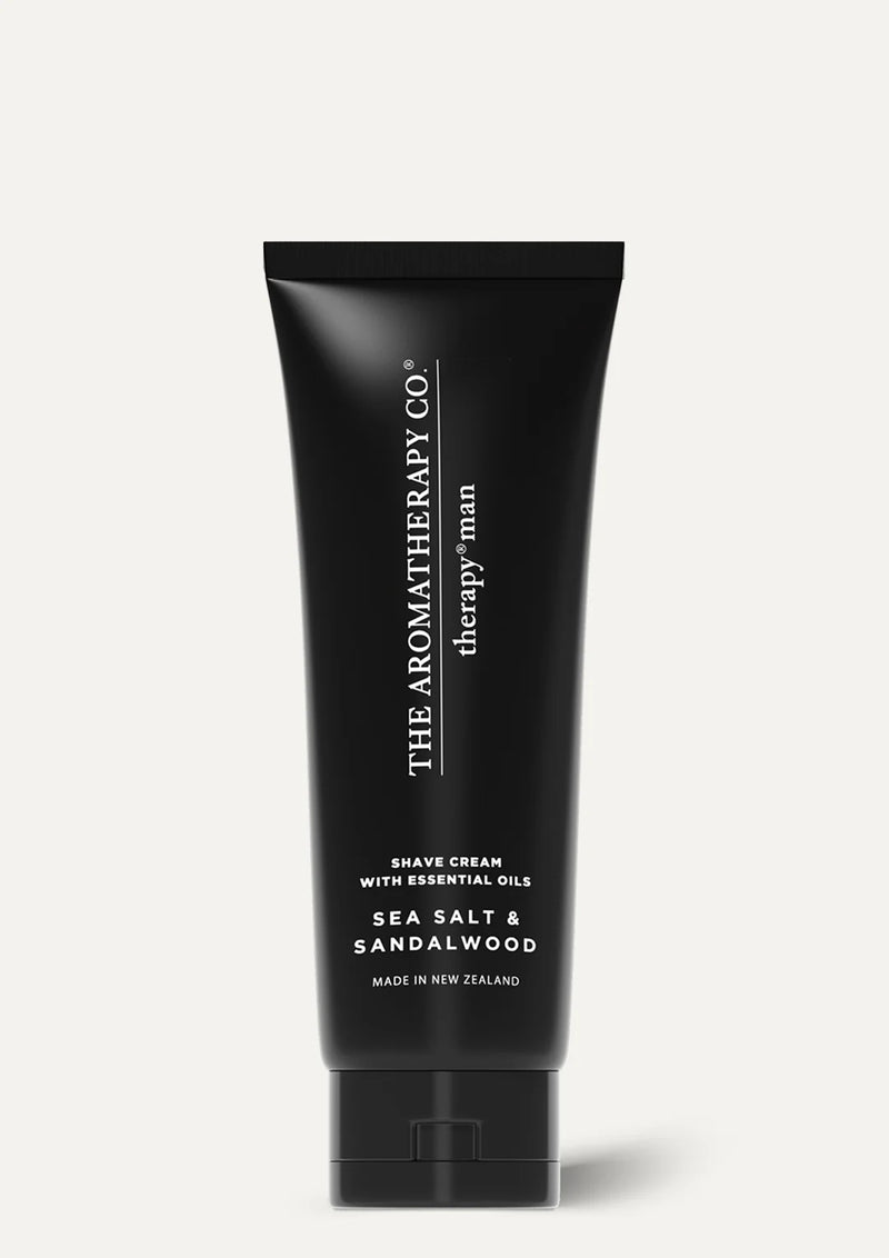 The Aromatherapy Co Therapy® Man Shaving Cream Sea Salt & Sandalwood 100ml