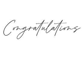 Congrats
